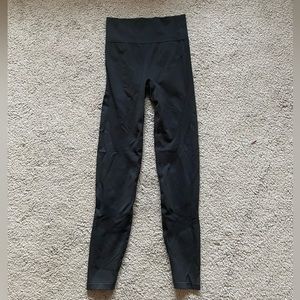 PINK Active brand black tight leggings with shaping details